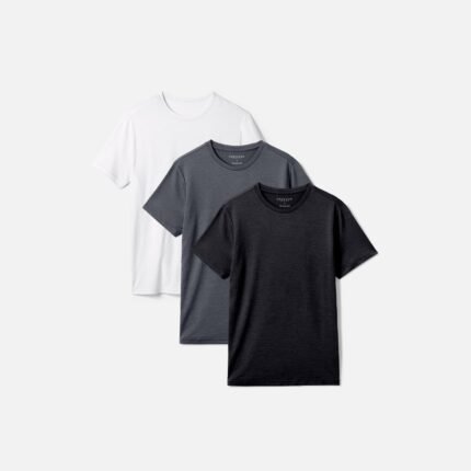 Men's 3 Pack Merino T-Shirts - Black