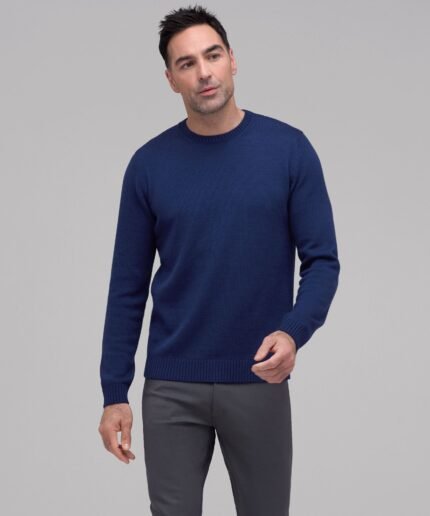 Heritage Knit Sweater - Navy